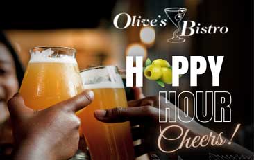Happy Hour Menu Olive Bistro Lounge